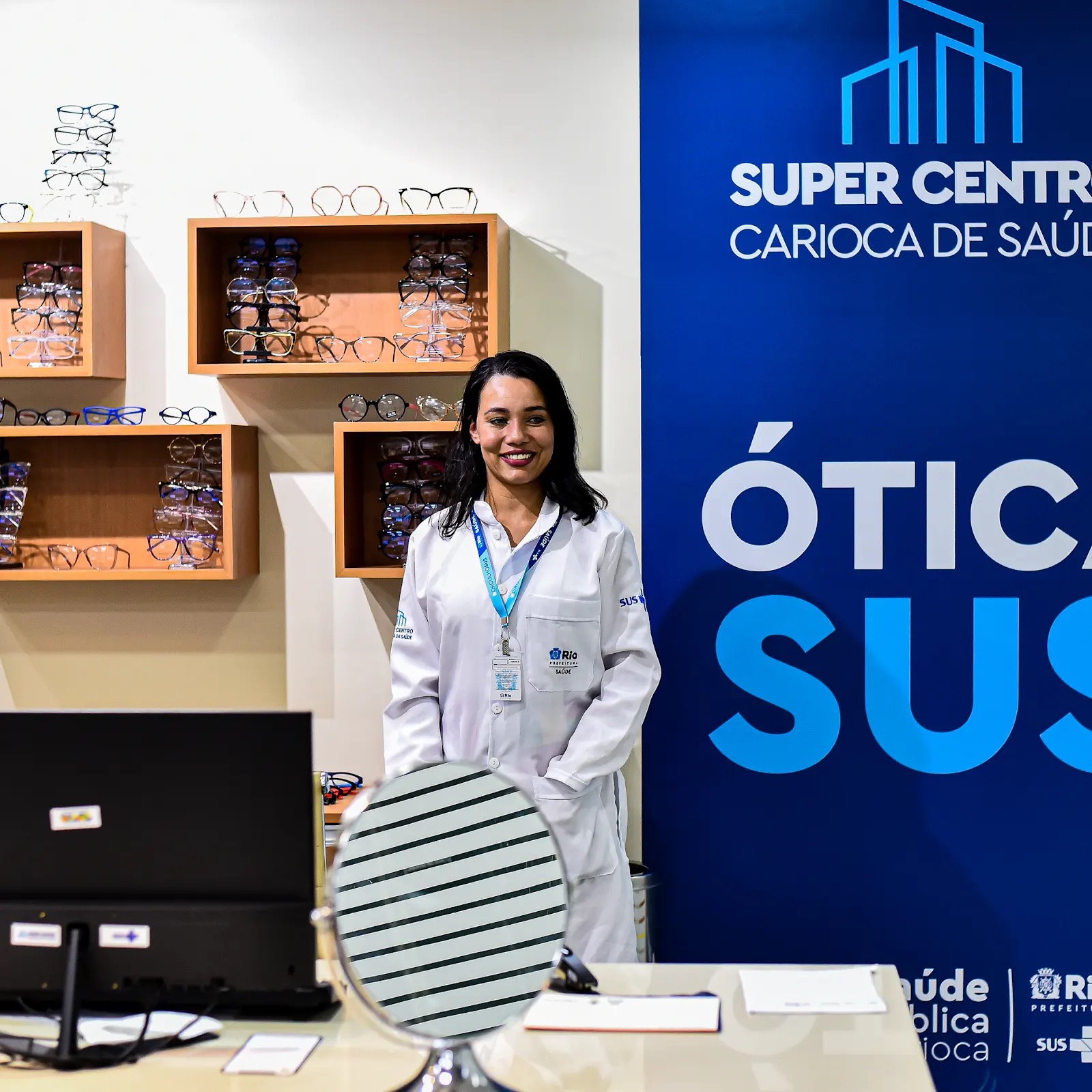 Equipe de Saúde da Família do Rio de Janeiro em unidade do SUS