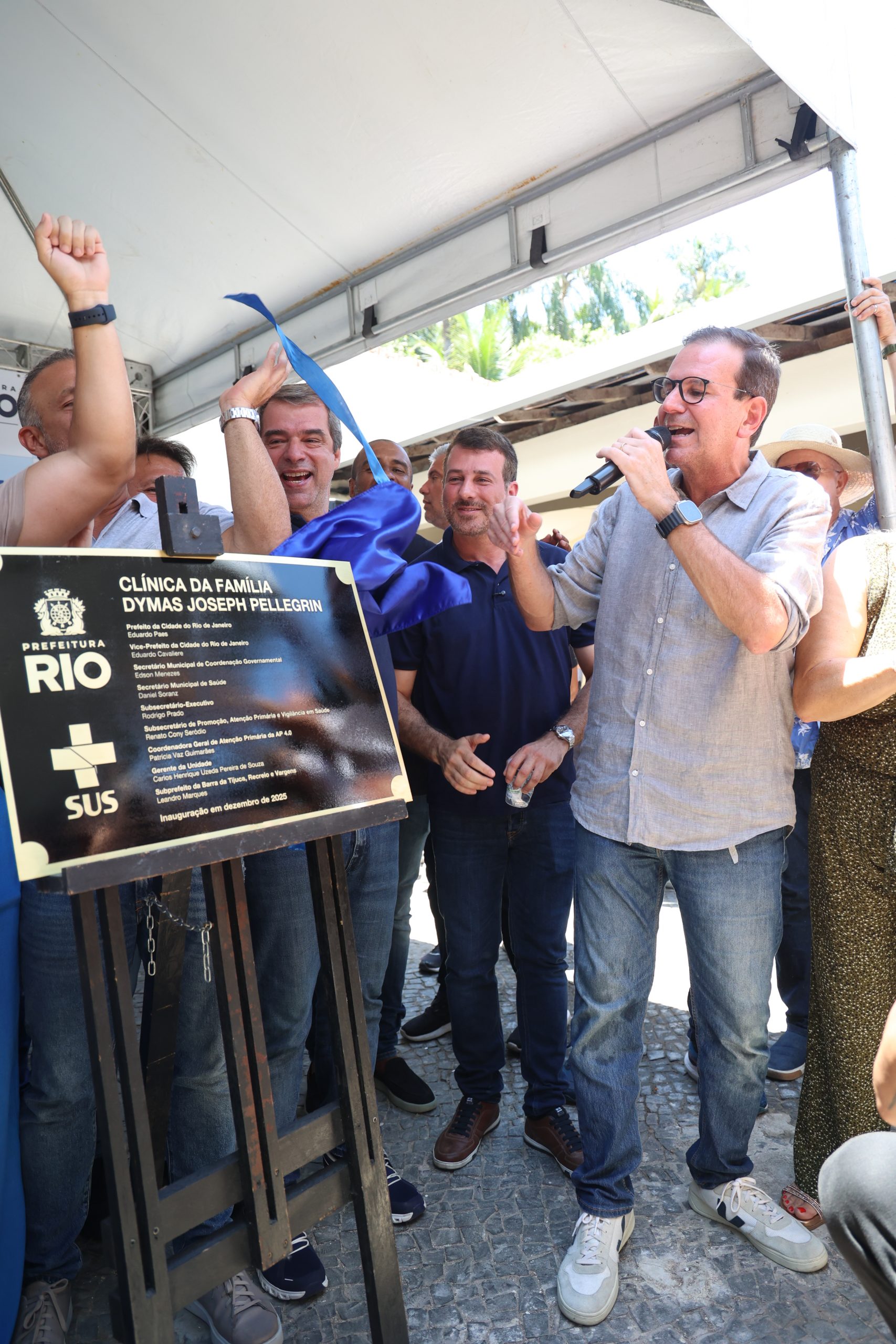 Inauguração da 240ª unidade de saúde do Rio — registro da matéria