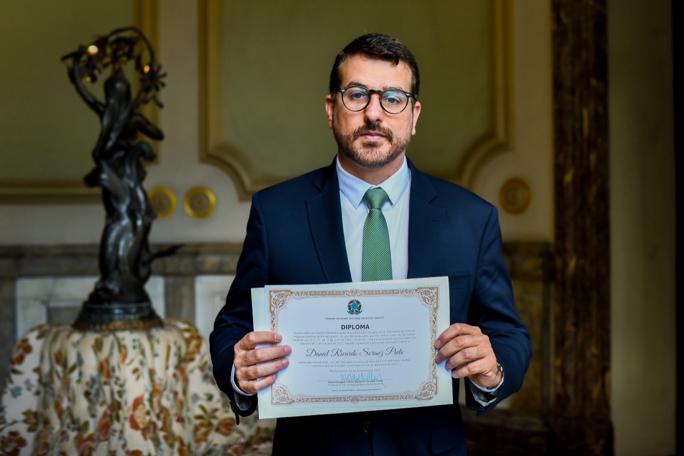 Eleito deputado federal, Daniel Soranz é diplomado no Rio de Janeiro