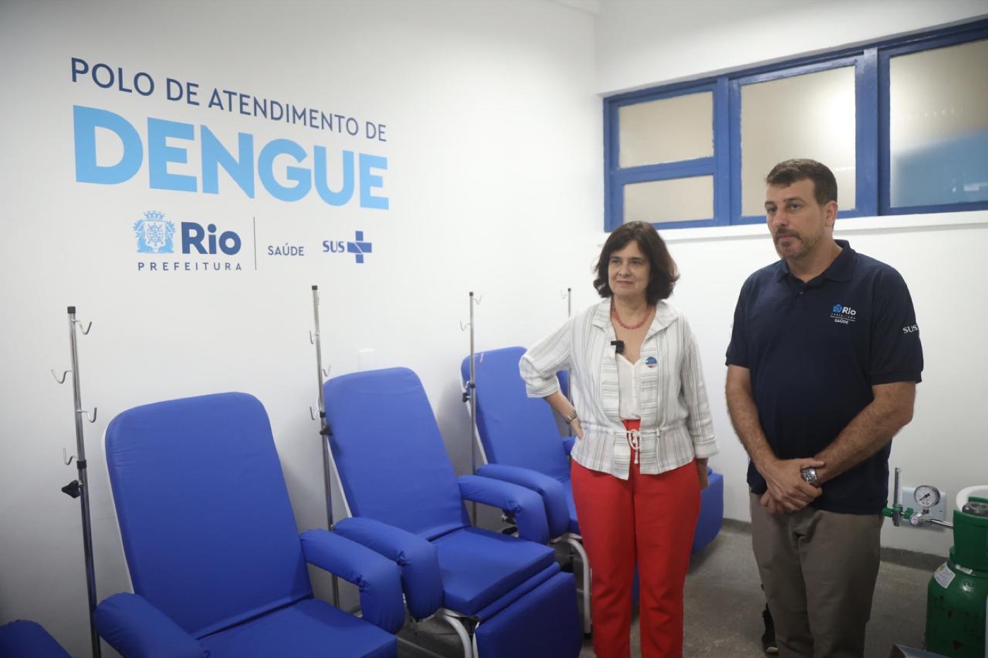 Em meio à epidemia de dengue, Prefeitura do Rio inaugura três dos dez polos de atendimento a pacientes