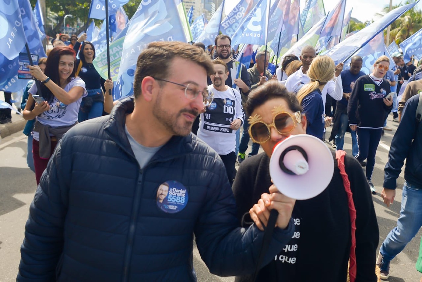 Narcisa Tamborindeguy declara apoio a candidatura de Daniel Soranz