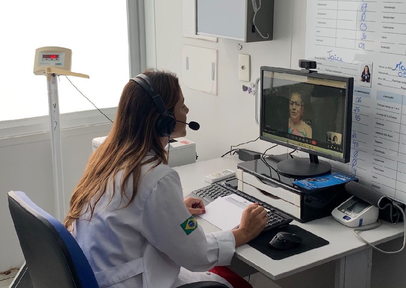 Pacientes da Maré têm atendimentos por teleconsulta