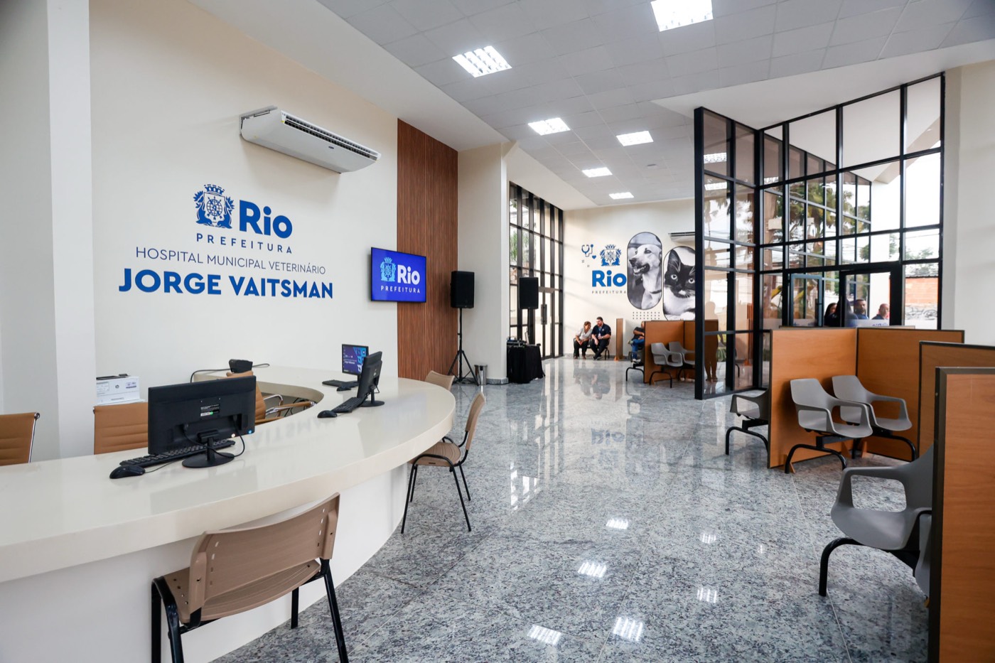 Prefeitura do Rio entrega novo Hospital Municipal Veterinário da Mangueira