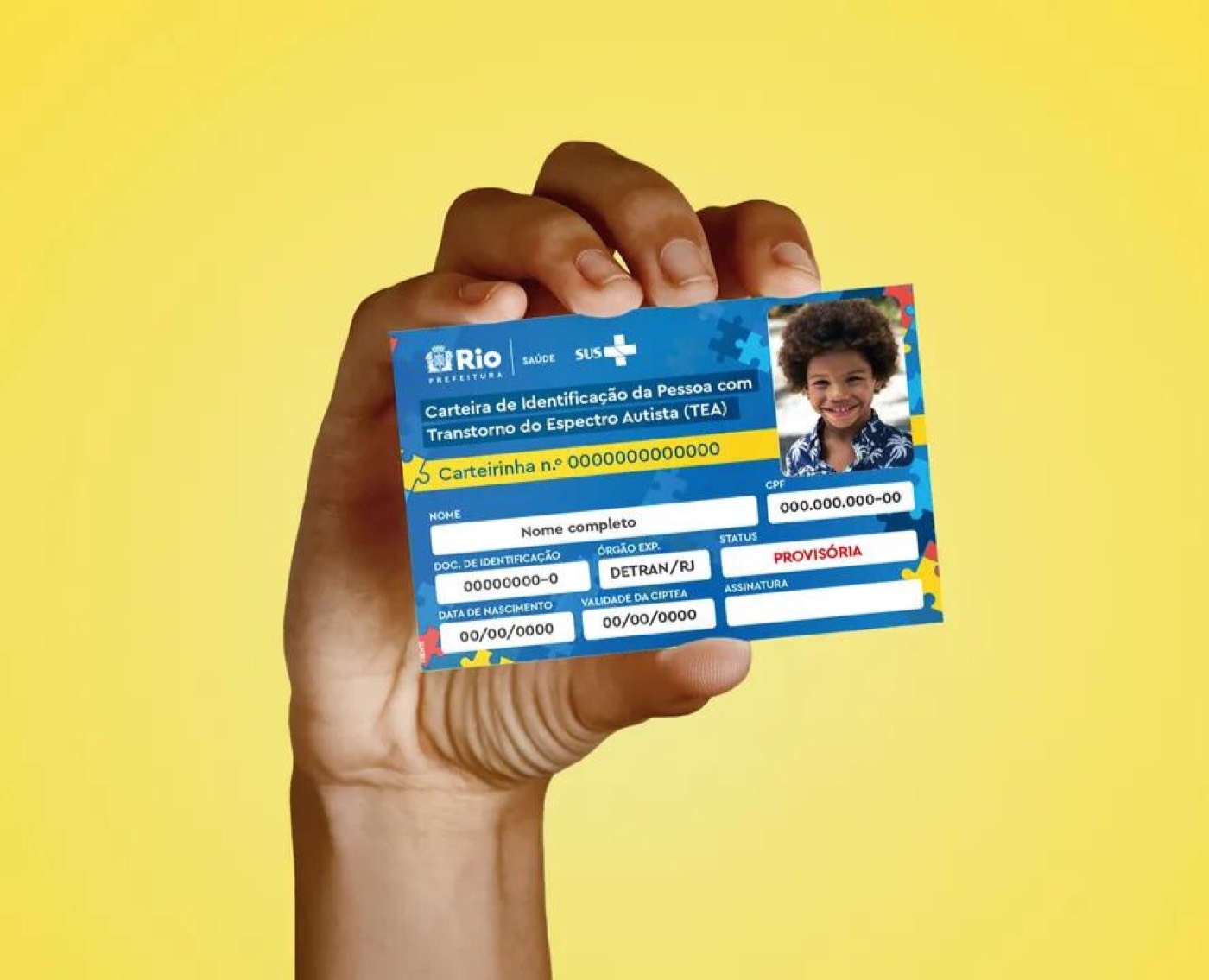 Prefeitura do Rio lança carteira de identificação da pessoa com autismo. Veja como pedir