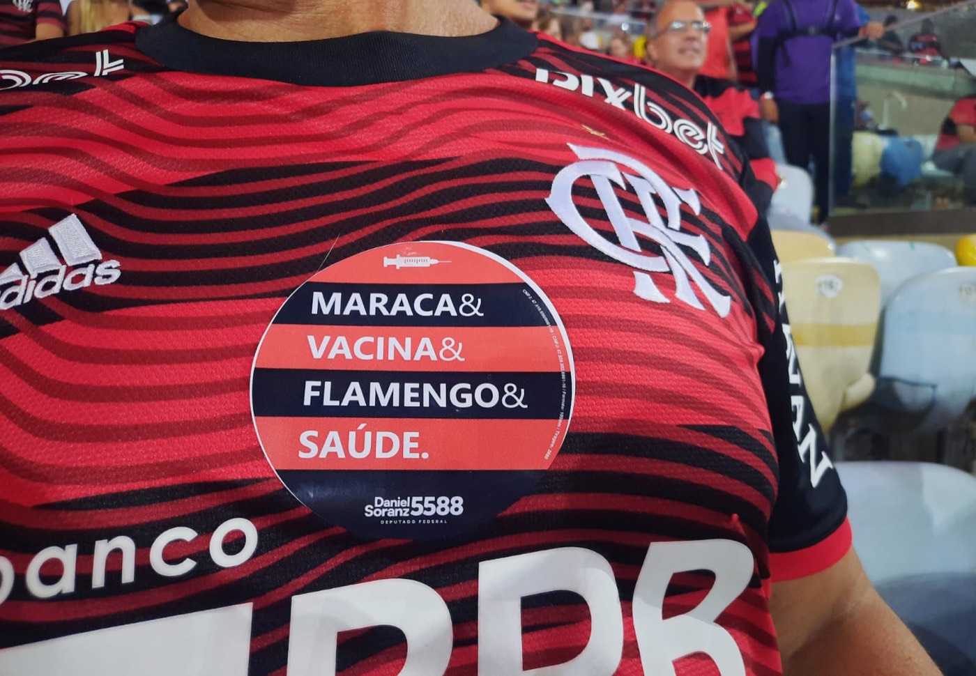 “Vacinado in Mengão”: Praguinhas de Daniel Soranz são um sucesso