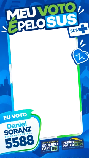 Meu voto é pelo SUS