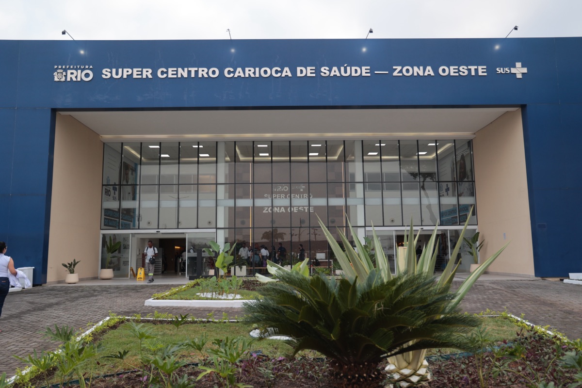 Inauguração do Super Centro Carioca de Saúde da Zona Oeste, em Campo Grande