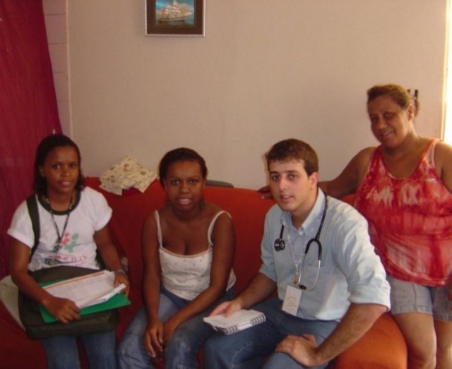 Daniel Soranz no início da carreira como médico de família